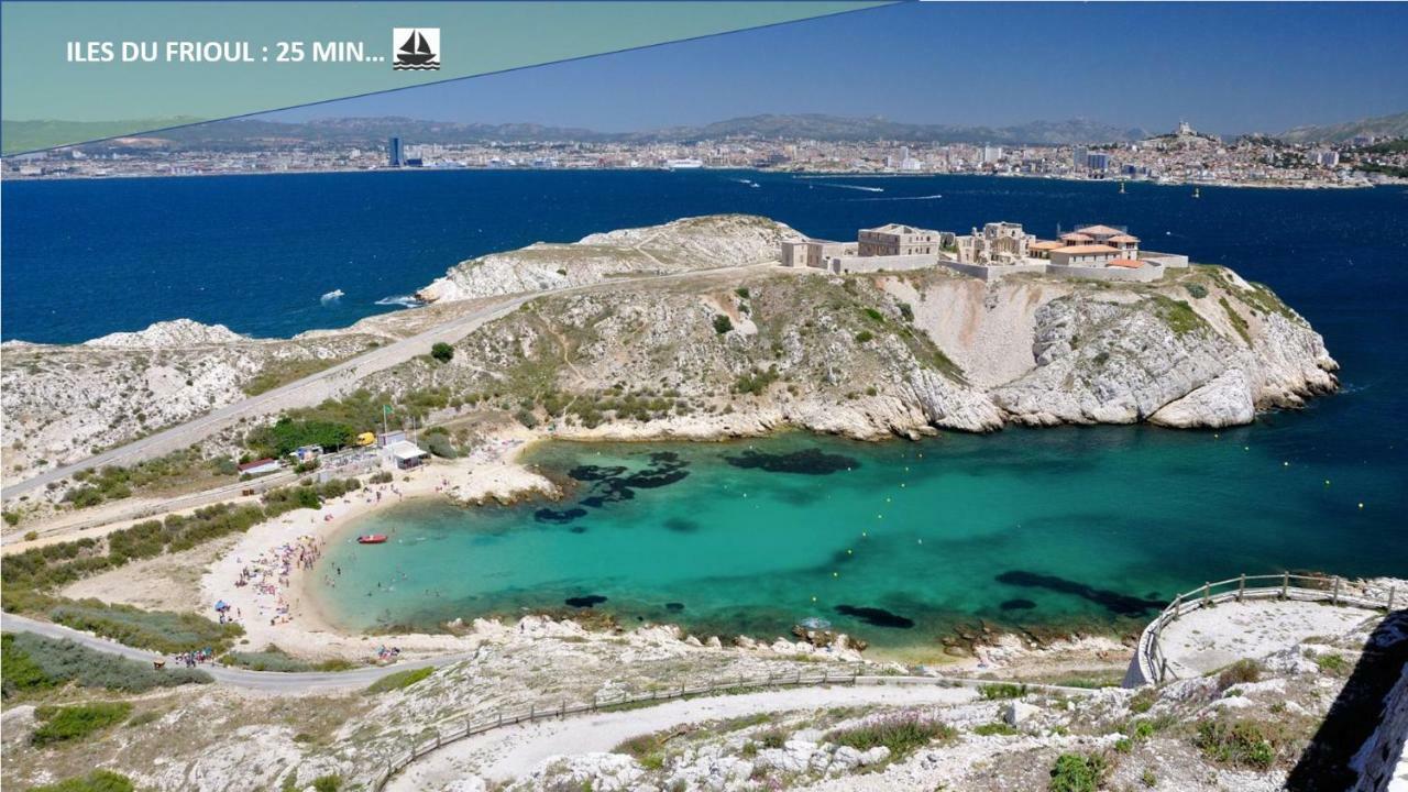 Happy T1 Tout Equipe - Confort - Vieux Port Marseille Bagian luar foto