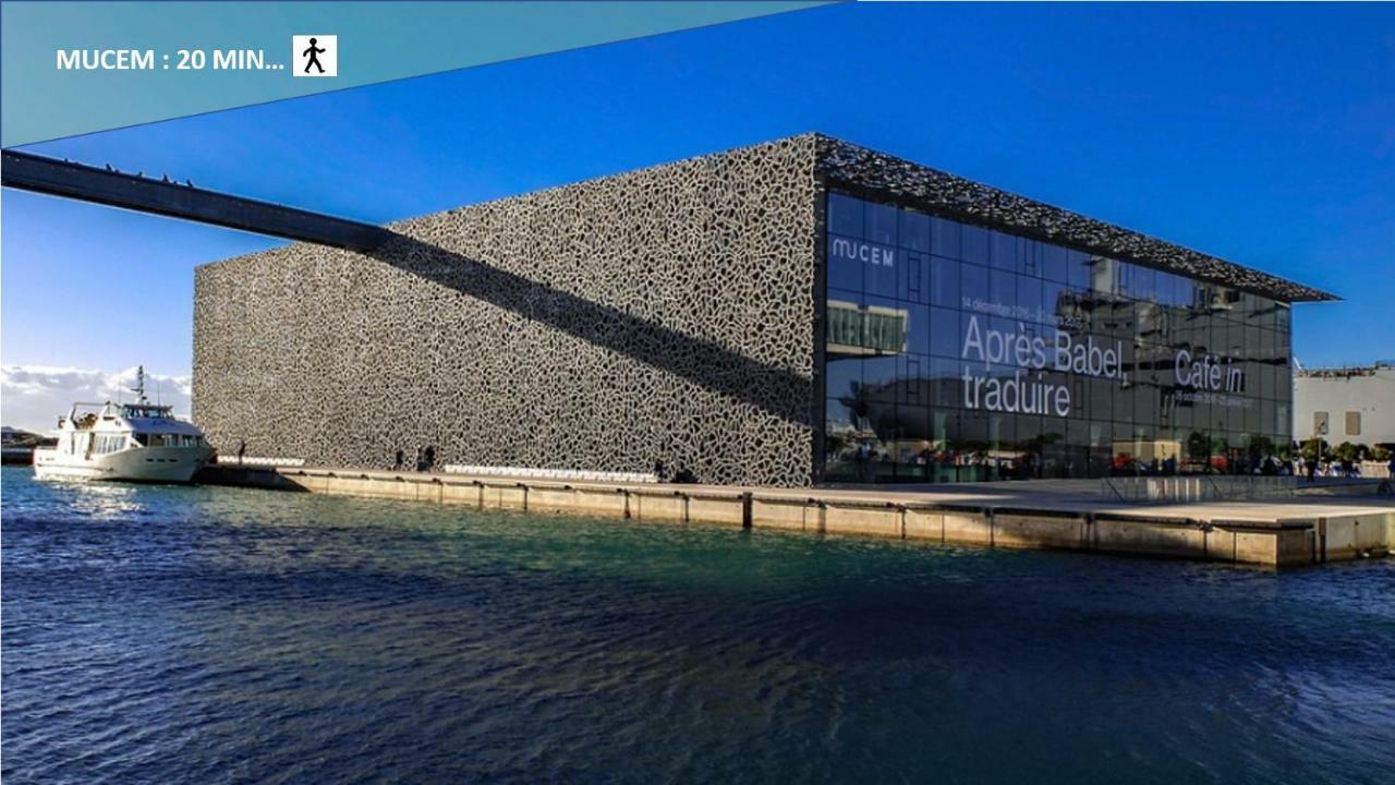Happy T1 Tout Equipe - Confort - Vieux Port Marseille Bagian luar foto